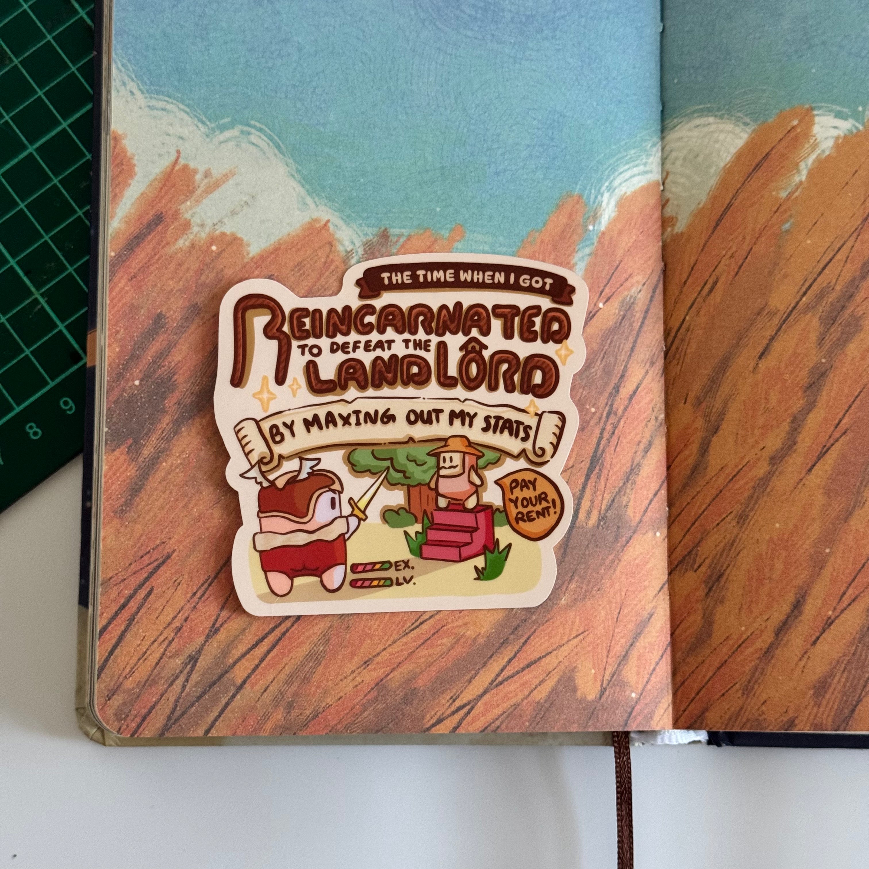 The time when I got reincarnated to defeat the landlord by maxing out my stats