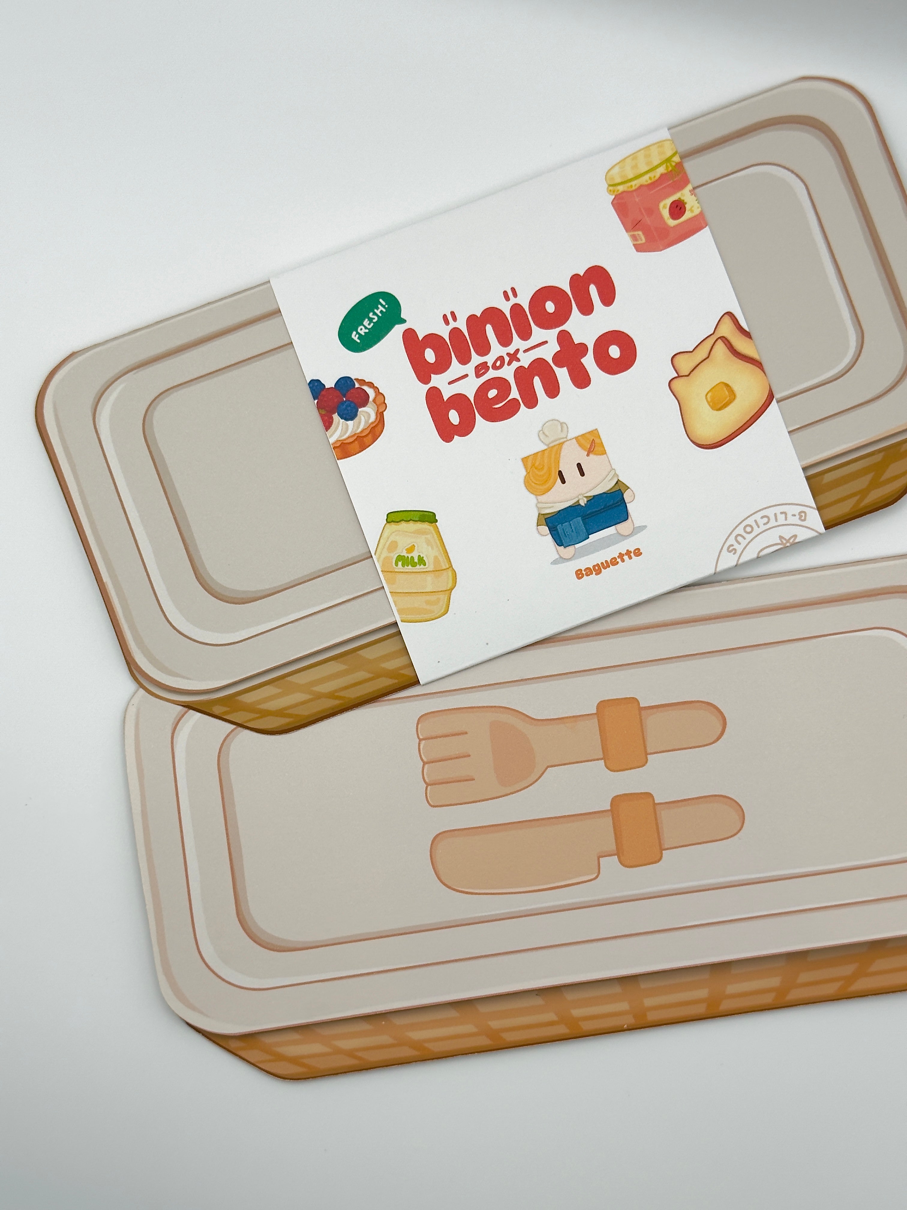 Baguette's binion box bento