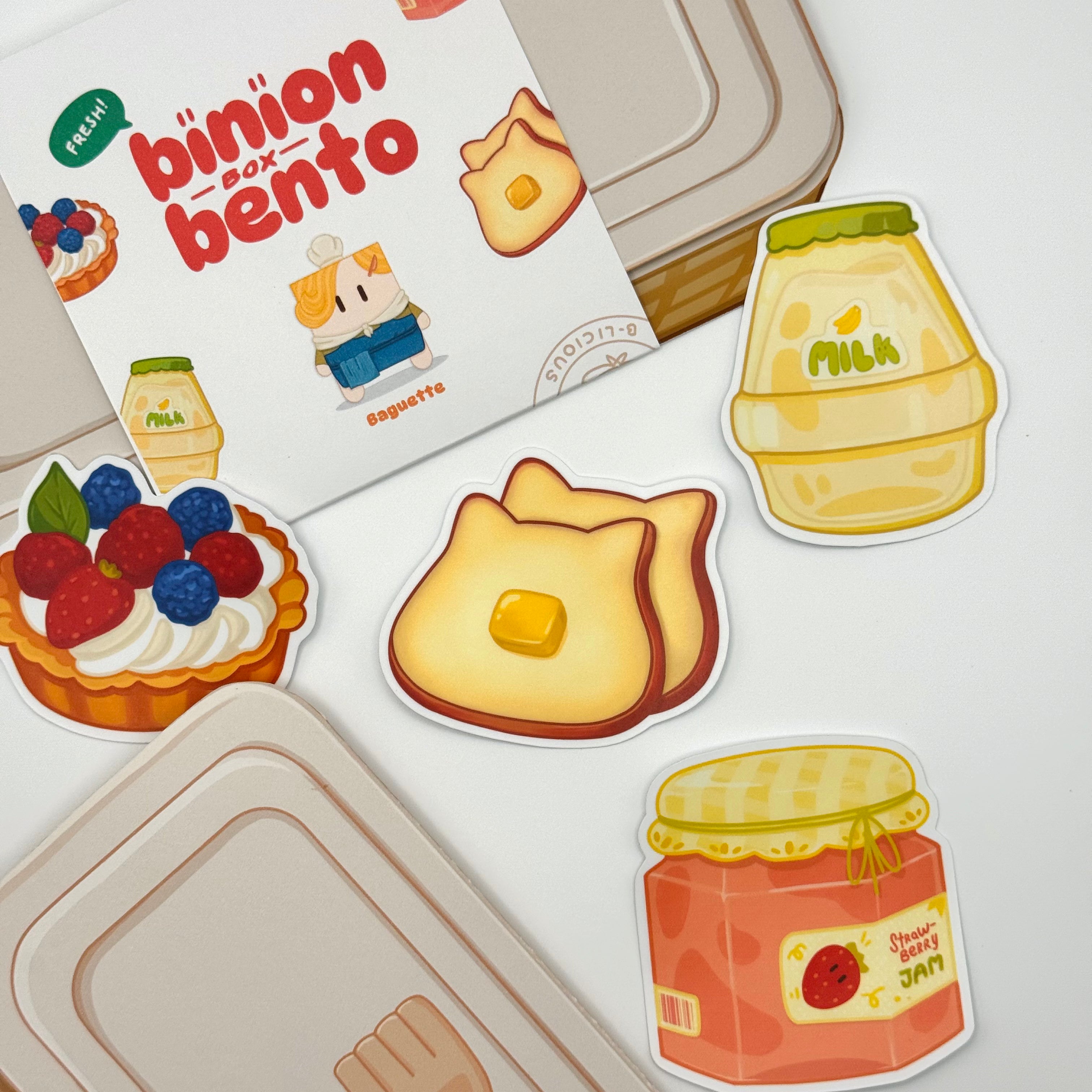 Baguette's binion box bento