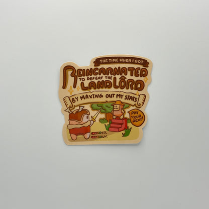 The time when I got reincarnated to defeat the landlord by maxing out my stats